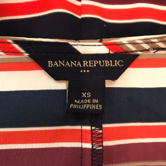 EUC Banana Republic Dolman Sleeve Blouse Sz XS - Picture 4 of 6